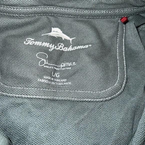 TOMMY BAHAMA Men’s Supima Short Sleeve Top Size Large - Picture 4 of 5